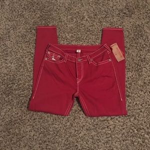 Brand New W/ Tags Curvy True Religion Skinny Jeans